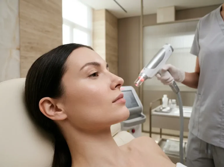 Facial Laser Blood Vein Removal medical aesthetic treatment at FACE Weybridge