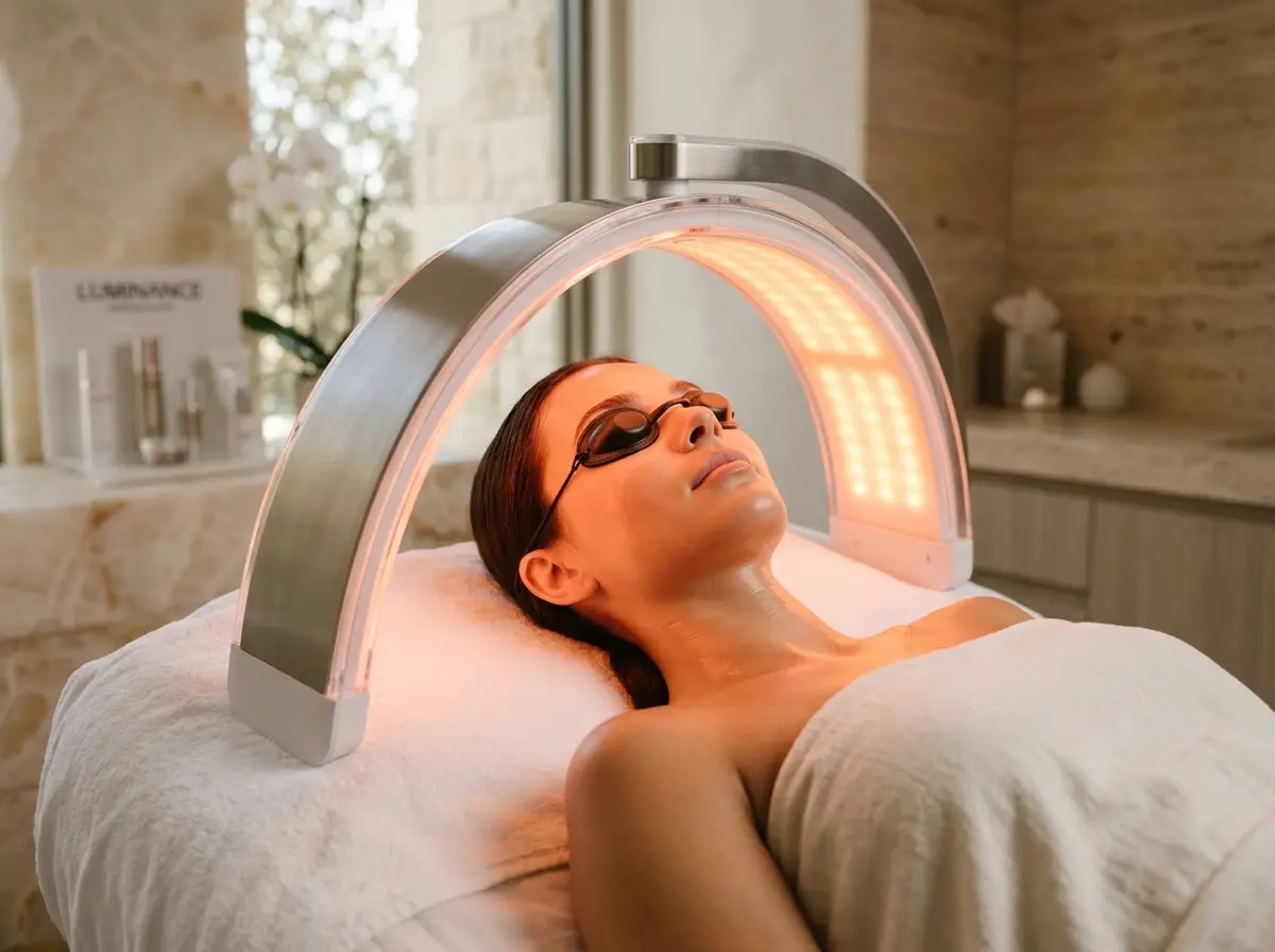 LED Light Therapy medical aesthetic treatment at FACE Weybridge