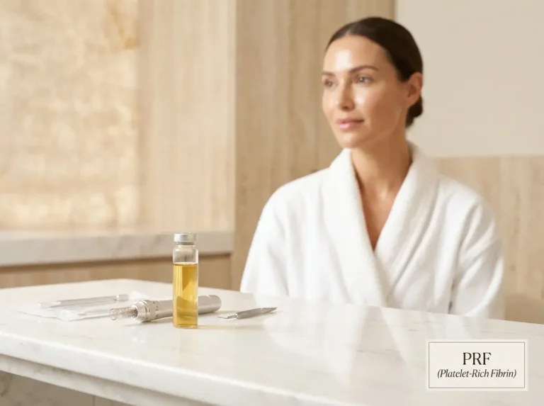 PRF (Platelet-Rich Fibrin) medical aesthetic treatment at FACE Weybridge